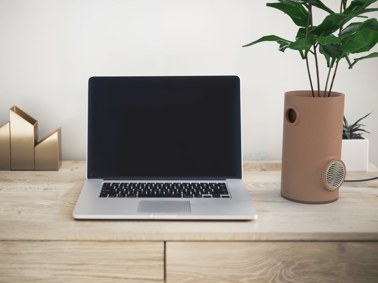 1744275740 618 Decouvrez le Concept Innovant du Vase de Bureau et Ventilateur - plare.