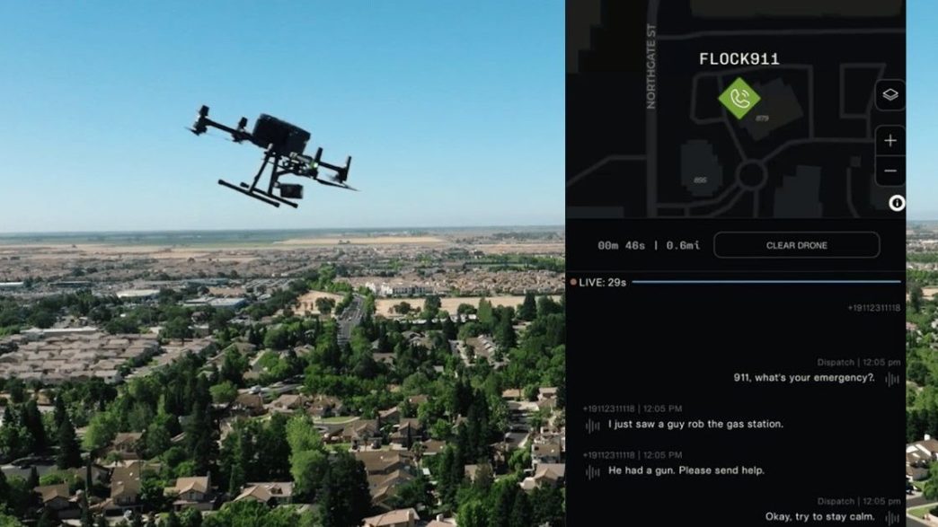 Urgence : des drones de secours se déploient instantanément à partir des appels 911 avec Flock