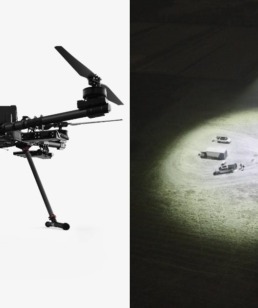 Besoin de lumière ? Ce drone à 56K€ couvre un terrain de football entier
