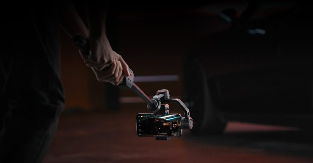 Hohem iSteady M7 : stabilisateur de smartphone pour des vidéos fluides et professionnelles Hohem iSteady M7 : stabilisateur de smartphone pour des vidéos fluides et professionnelles