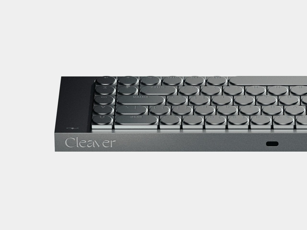 Clavier Aluminium Cleaver
