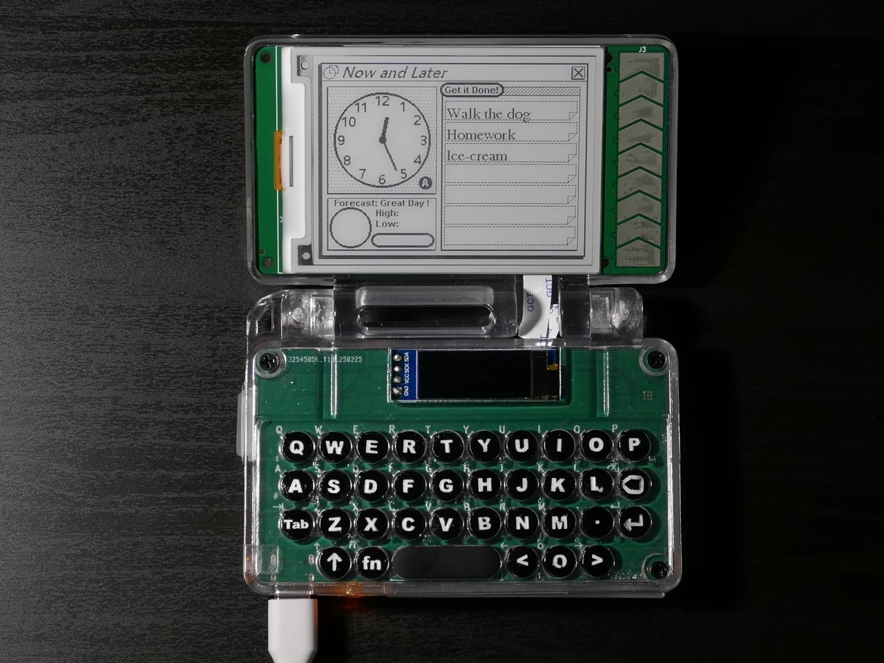 Fonctionnalités E Ink