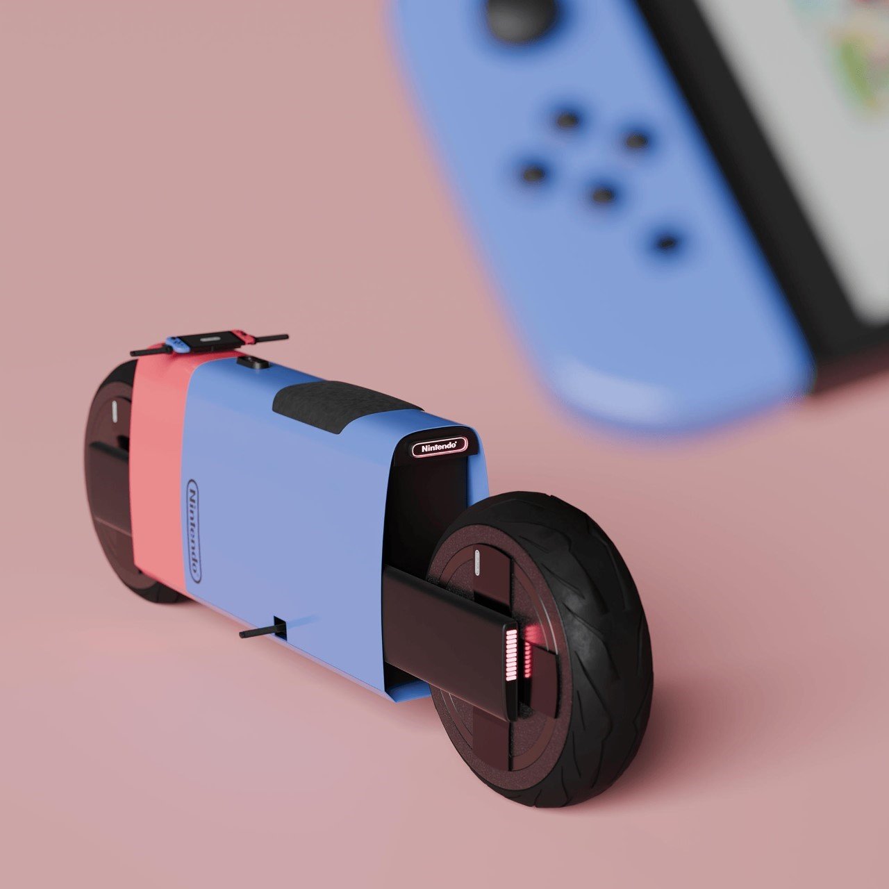 Design Nintendo Motorcycle