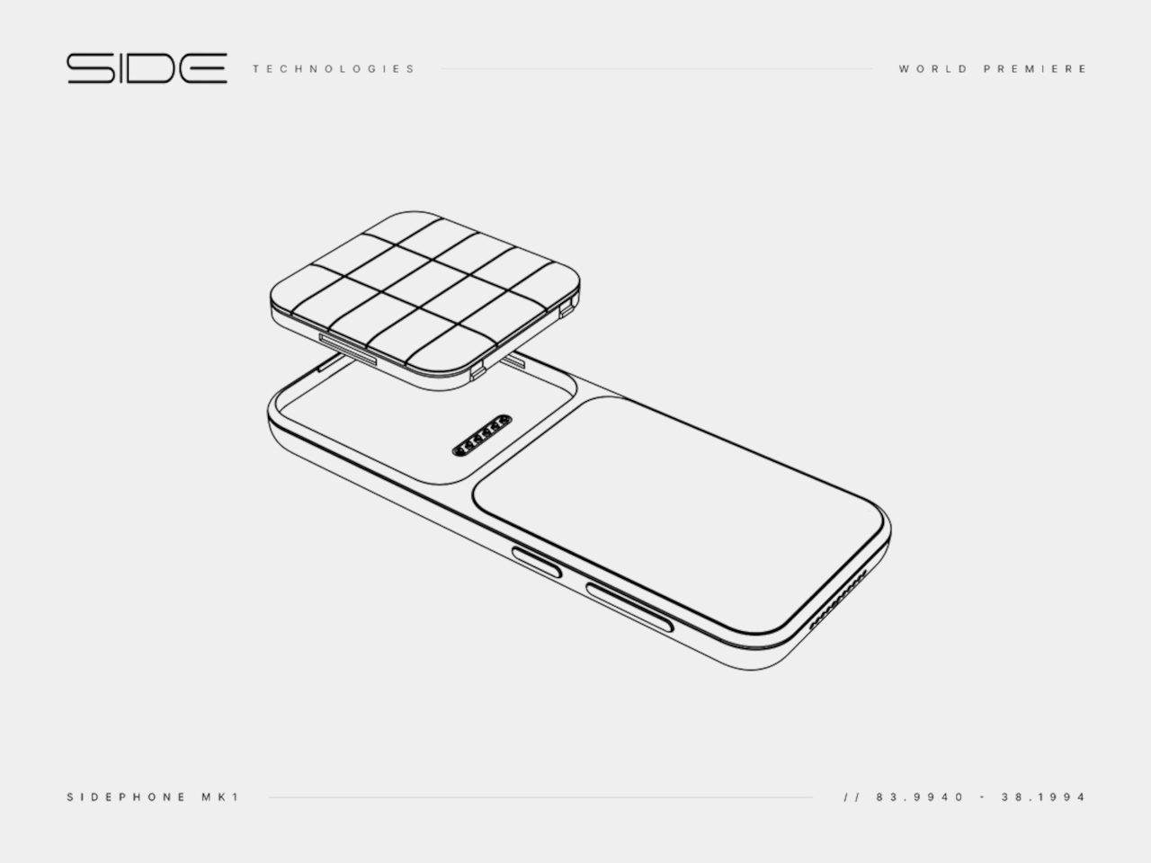 1745940759 79 Decouvrez Sidephone Le Telephone Fonctionnel aux Claviers Echangeables qui - plare.