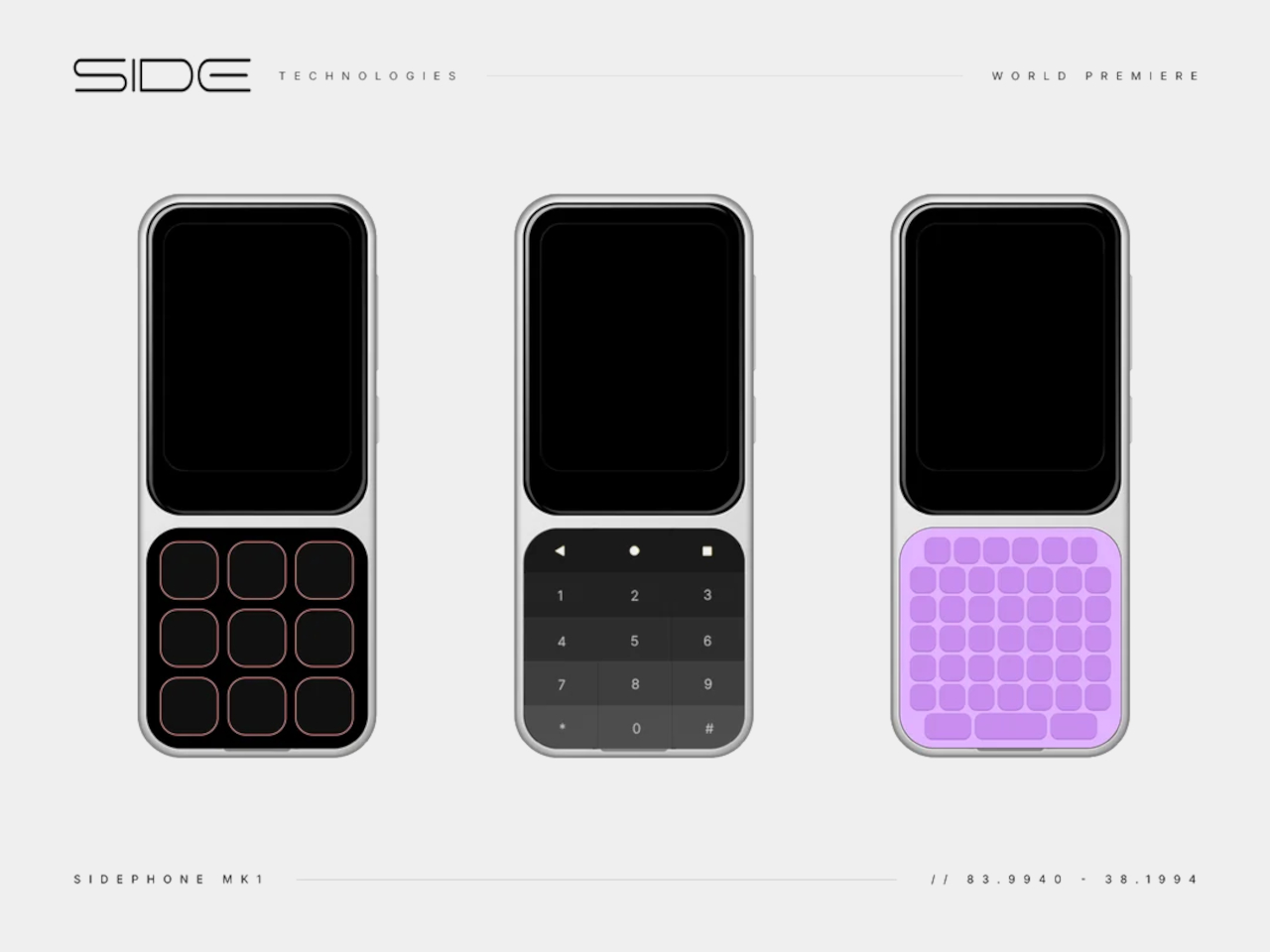 1745940759 896 Decouvrez Sidephone Le Telephone Fonctionnel aux Claviers Echangeables qui - plare.
