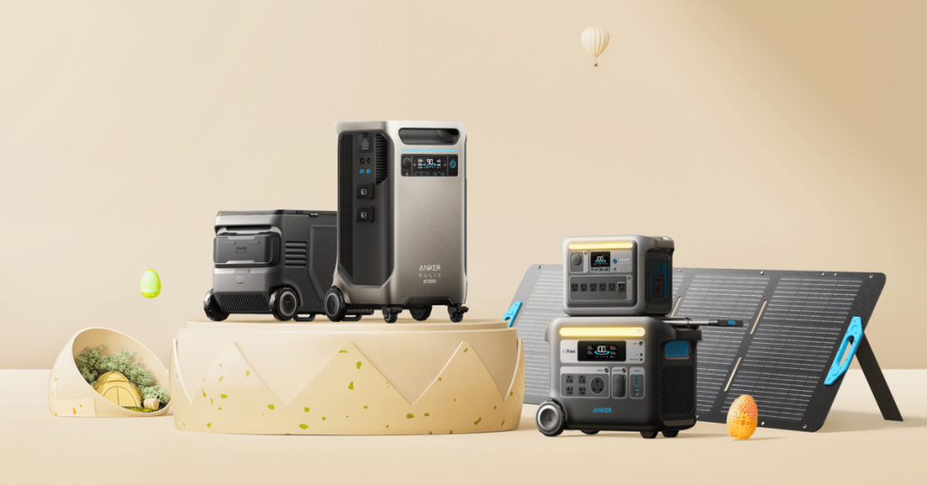 Anker solix : baisse incroyable de 54 % sur les stations d’énergie et plus durant les soldes de Pâques