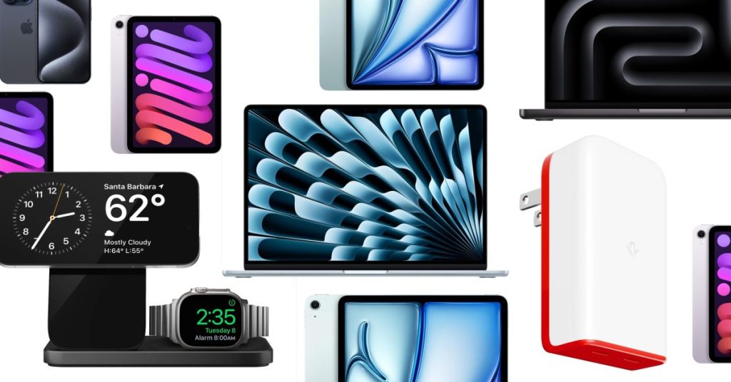 MacBook Air bleu ciel M4 et iPad Air en promo : chargeur Nomad et plus sur 9to5Mac