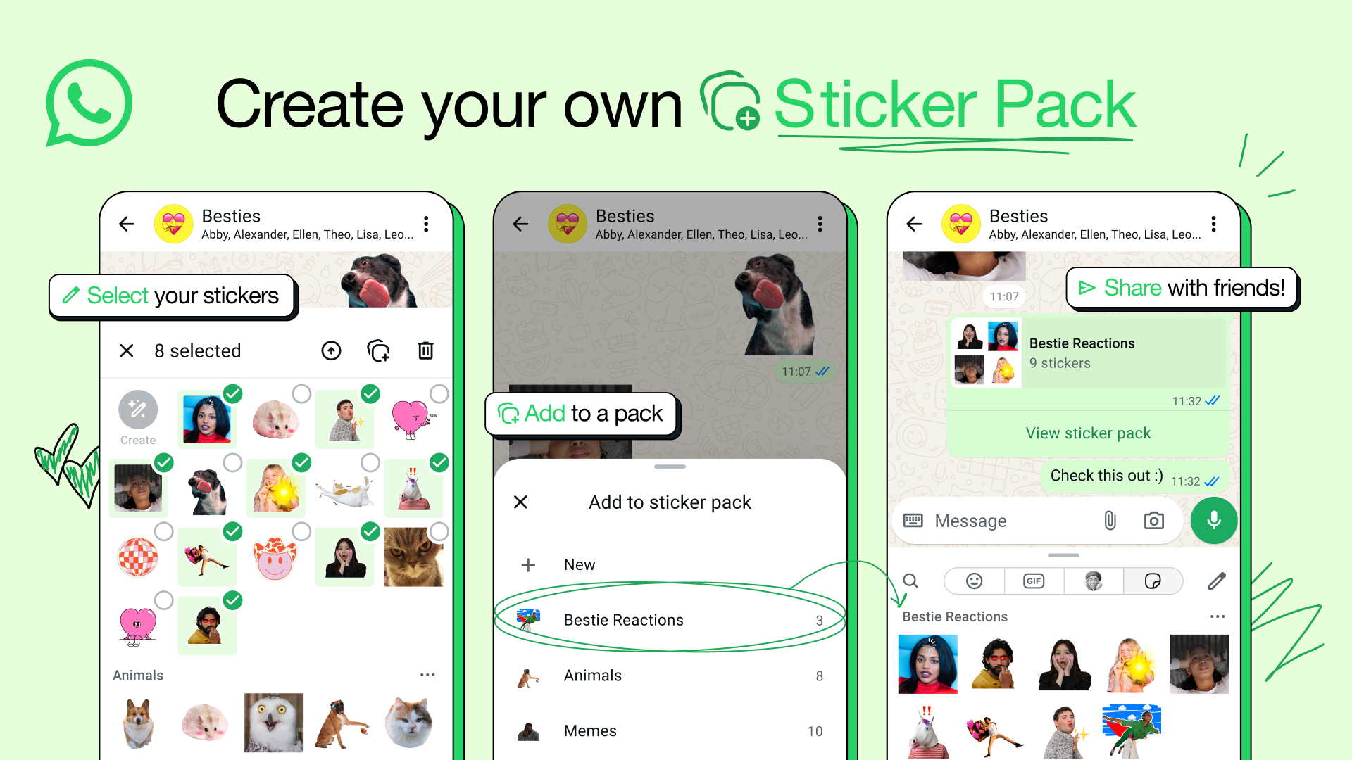 Créez vos propres packs de stickers sur WhatsApp : personnalisez vos conversations en toute simplicité - plare. WhatsApp facilite la création de ses propres packs d'autocollants