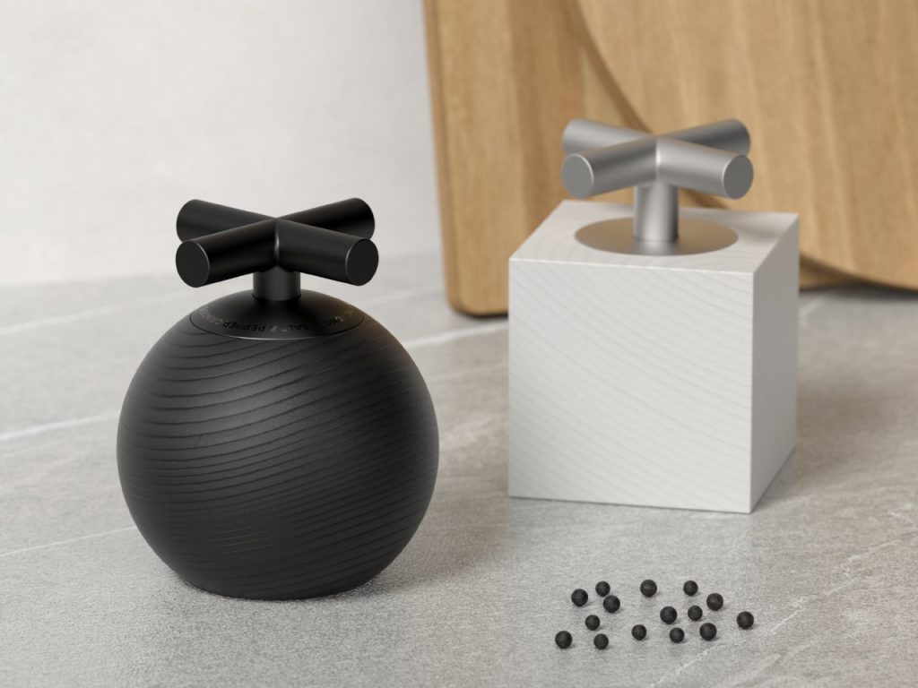 Découvrez Ces Moulins À Sel et Poivre Géométriques Inspirés de la Nature qui Vont Sublimer Votre Table!