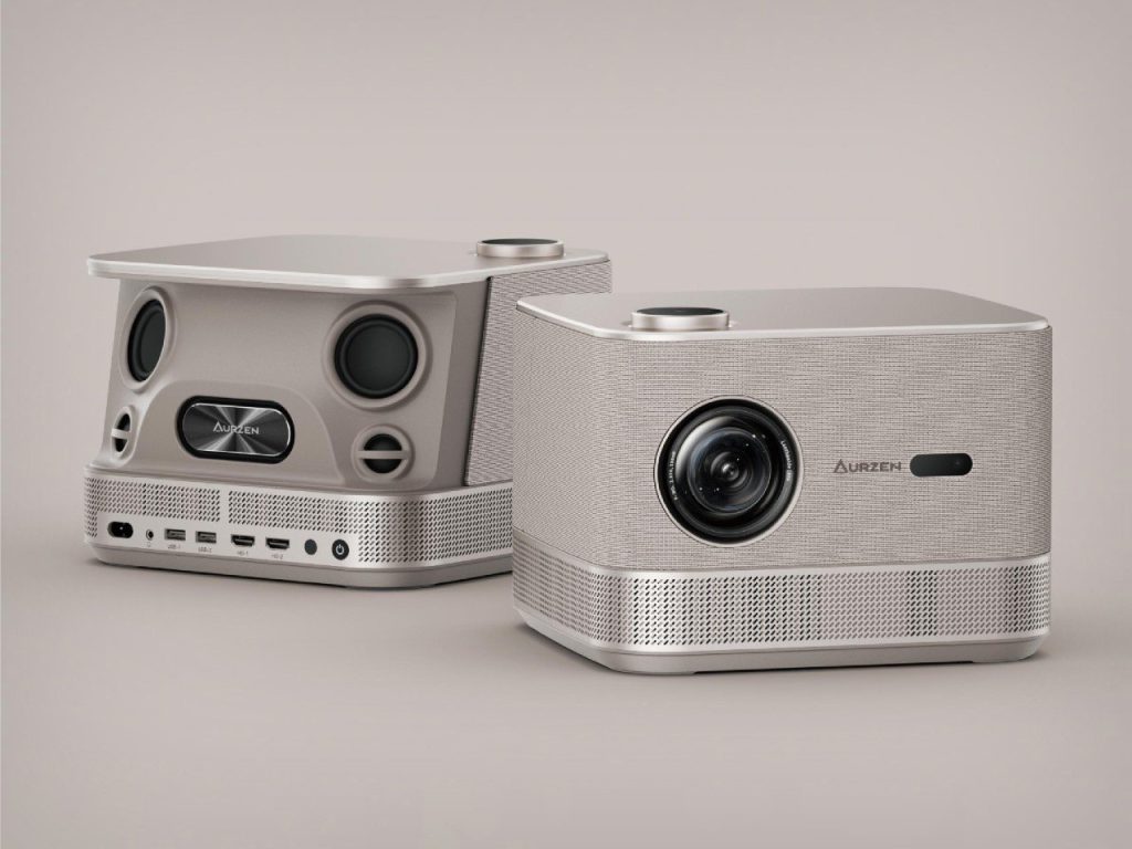 Découvrez le Projecteur Révolutionnaire d’Aurzen à 199$ : Écrans de 95 pouces et 4 Haut-parleurs Intégrés pour une Expérience Cinéma à Domicile!