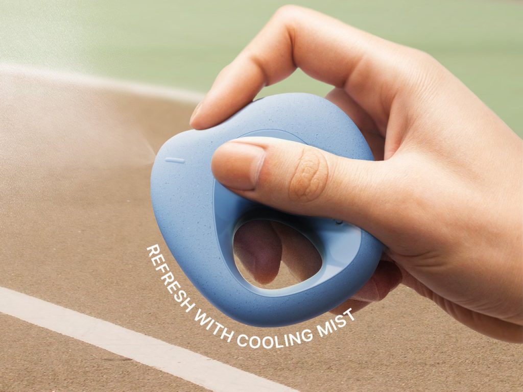 Découvrez le Spray Rafraîchissant Inspiré des Chaussures de Course qui Garde les Coureurs au Frais en Mouvement !