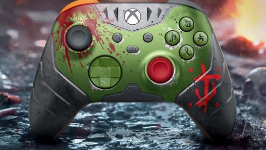 Decouvrez les manettes Xbox inspirees de Doom la revolution - plare.