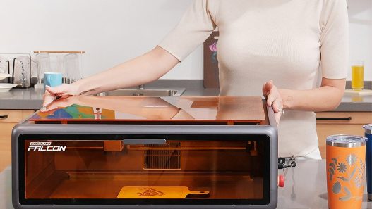 Falcon A1 10W Enclosed Laser Engraver And Cutter hero - plare.