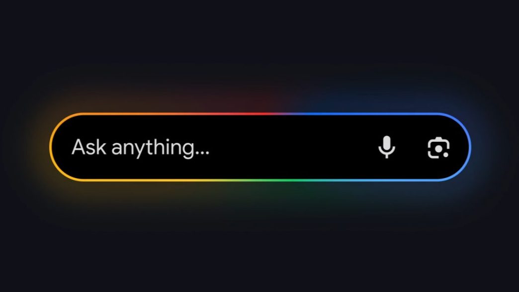 Google teste une nouvelle barre de recherche pour accéder à l'IA sur Android