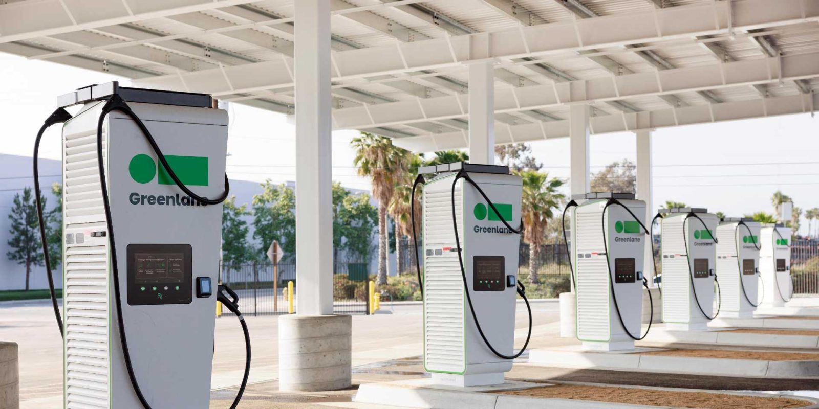 Greenlane flagship charging truck stop
