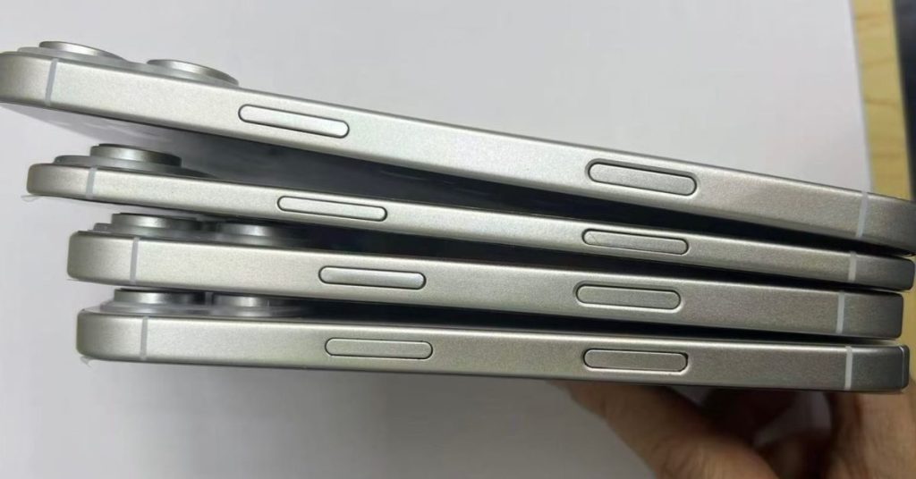 IPhone 17 Air : un design révolutionnaire à peine plus épais que les boutons sur le côté