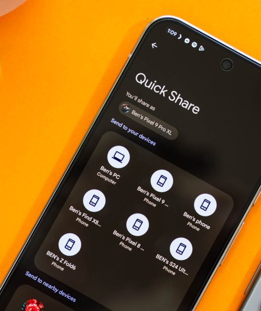 Redesign de Quick Share pour Android : une expérience utilisateur similaire aux applications courantes