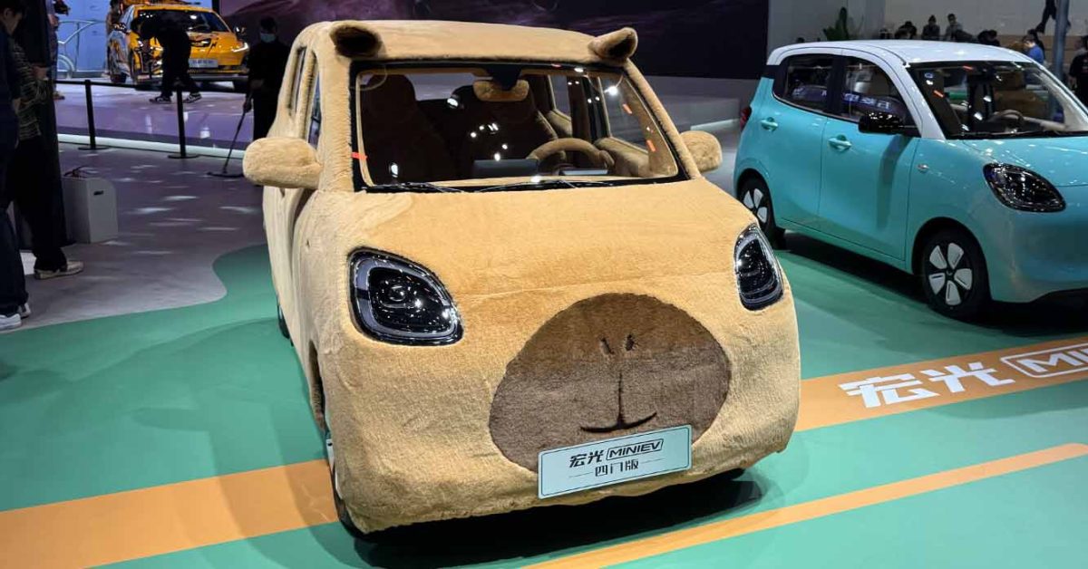 Shanghai Auto Show Gerbil EV - plare.