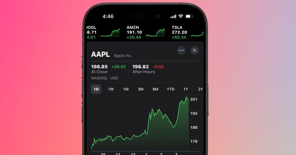 Apple voit son action grimper de plus de 15 % avec des exemptions de tarifs en perspective