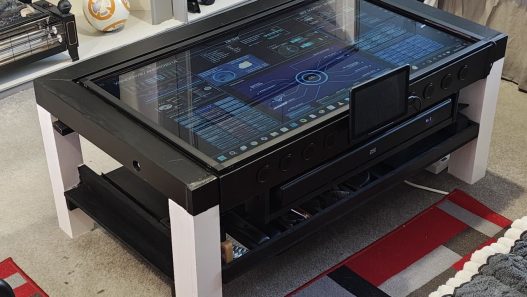 diy interactive smart coffee table 10 - plare.