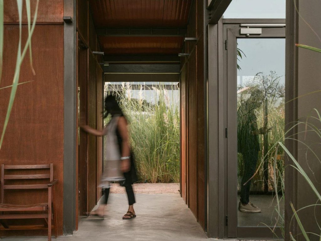 Découvrez ce Bureau Apaisant et Collaboratif au Cœur de la Nature Suburbaine d’Ahmedabad!