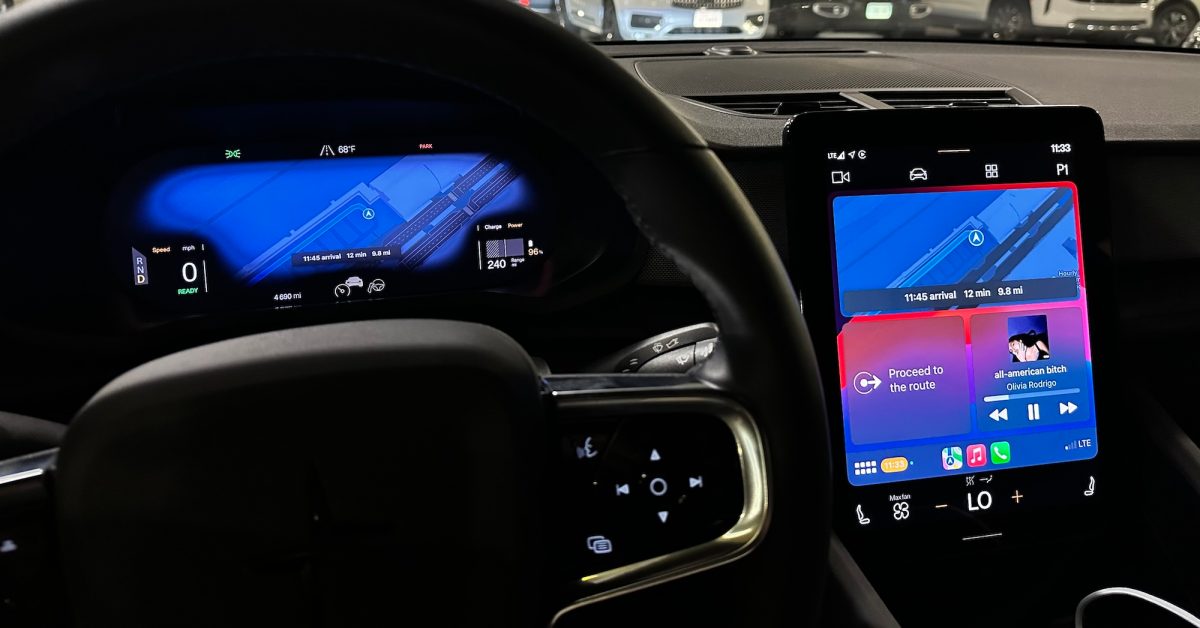 polestar carplay feature - plare.