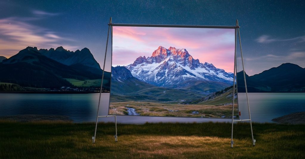 XGIMI lance un écran portable extérieur idéal pour vos projections événementielles