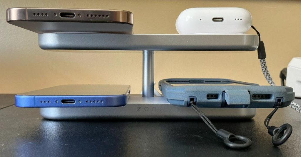 Zens Quattro Charger Pro 4 : la station de charge familiale qui brille avec son mode off-label utile