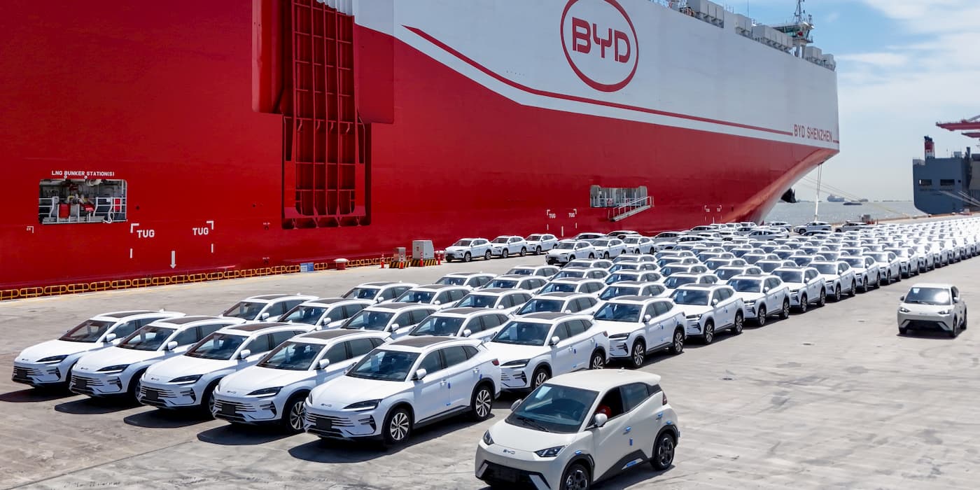 1 véhicule sur 4 vendu sera un EV : une révolution pour le marché automobile européen - plare. Navire de transport de voitures de BYD