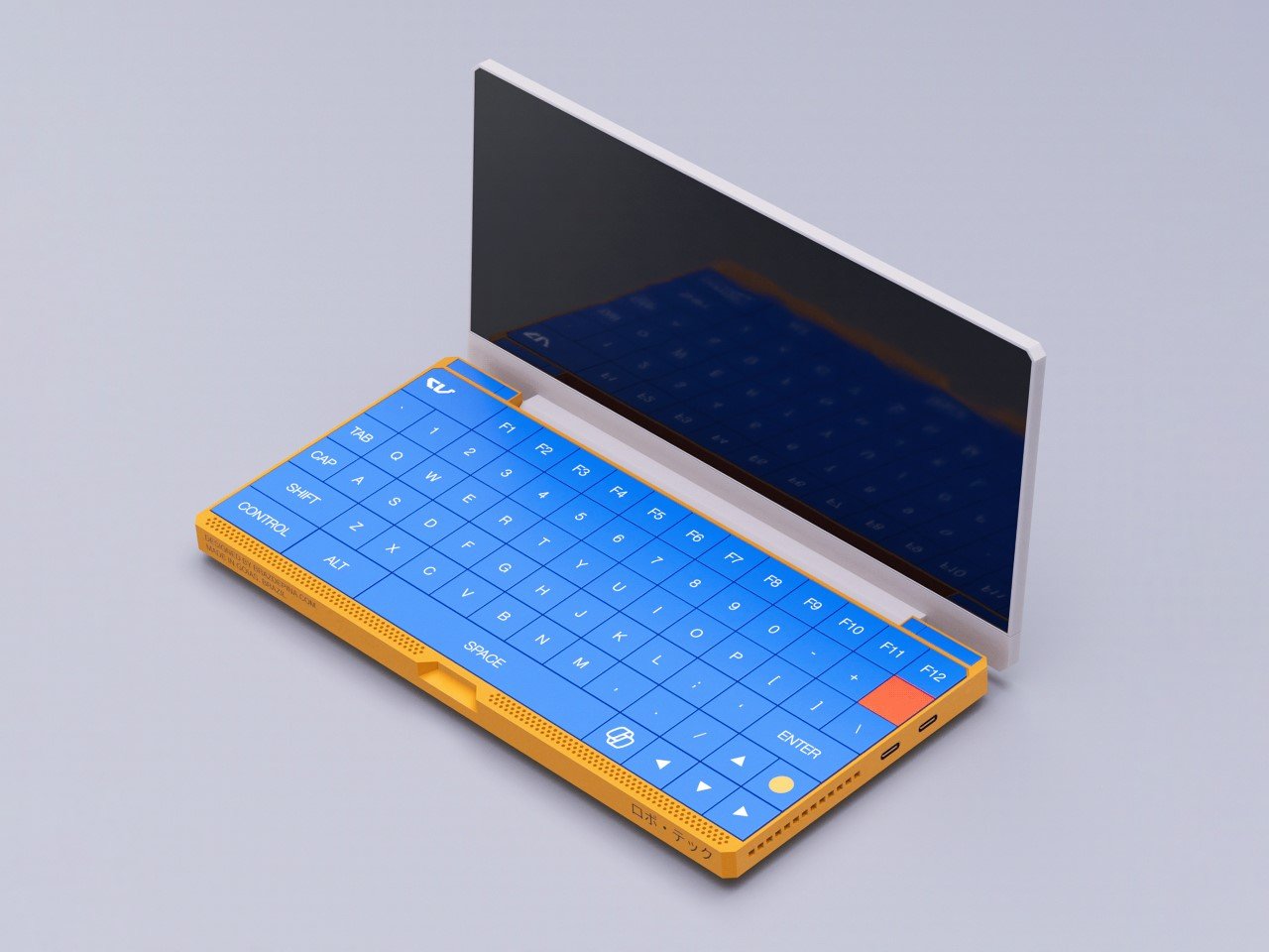 Design du Laptop Colorpunk