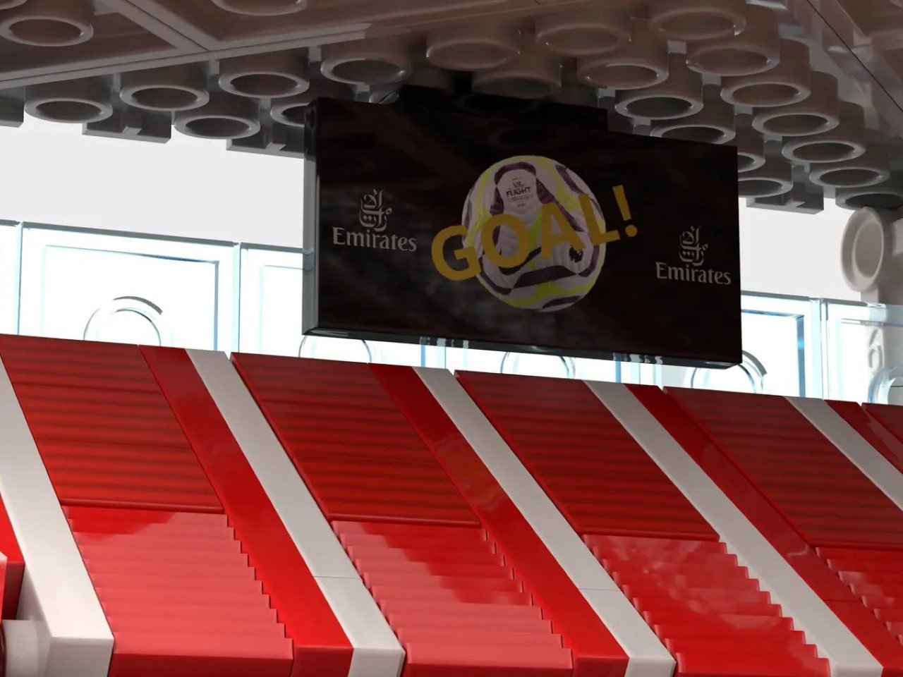 1746665016 544 Decouvrez la Replique du Stadium Emirates en LEGO Le - plare.