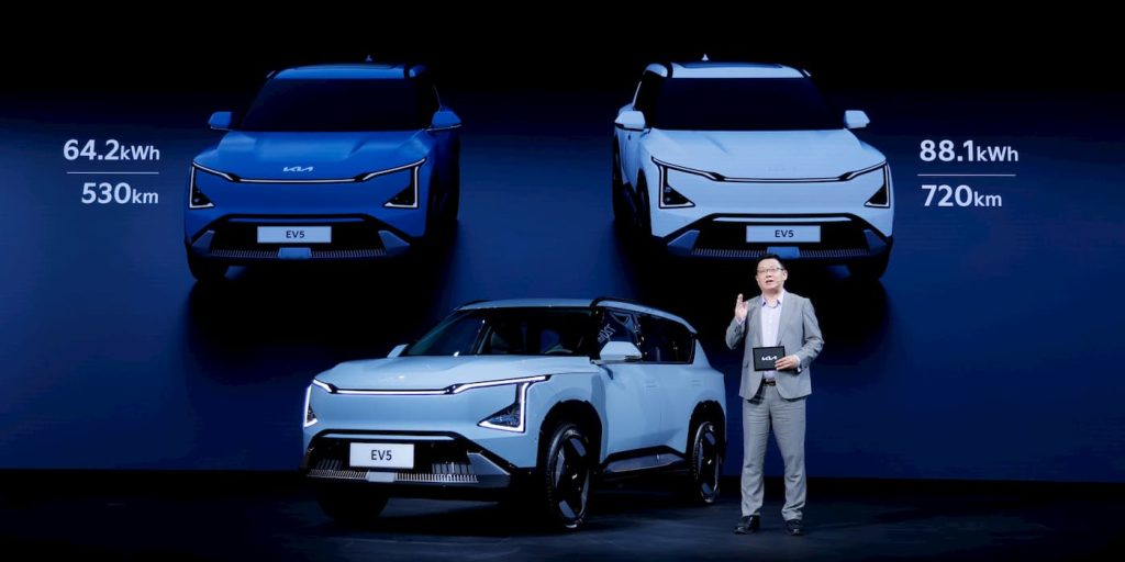 Kia EV5 : aperçu mondial du modèle avec des améliorations innovantes et un design captivant - plare. Kia-EV5-global