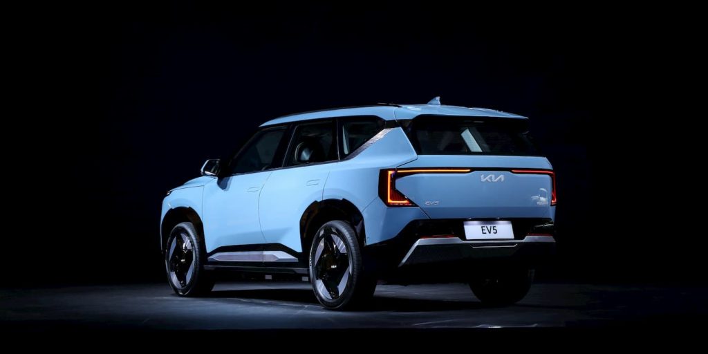 Kia EV5 : aperçu mondial du modèle avec des améliorations innovantes et un design captivant - plare. Kia-EV5-global