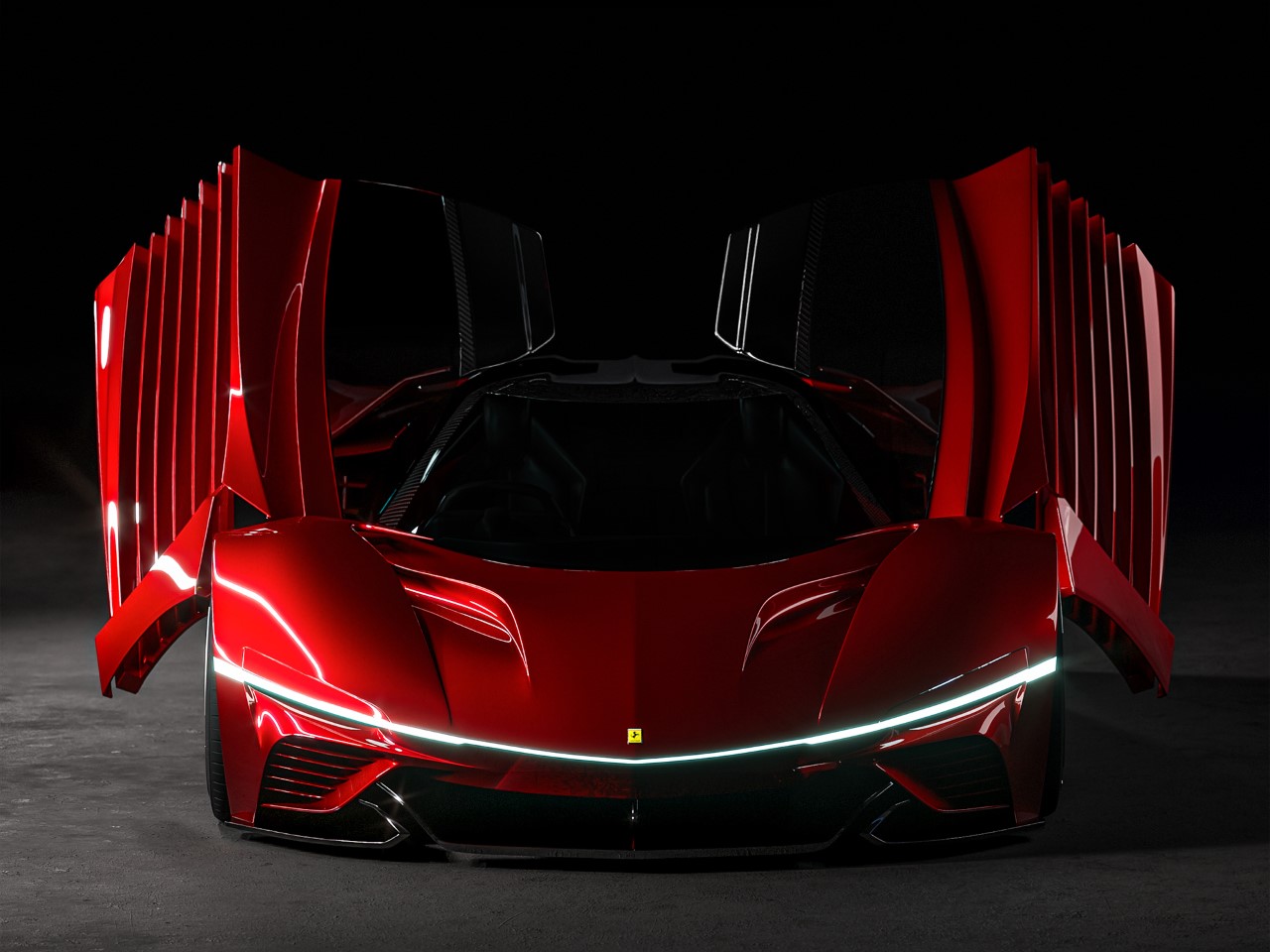 1746824570 419 Decouvrez la Ferrari Testarossa EV le Concept Revolutionnaire qui - plare.