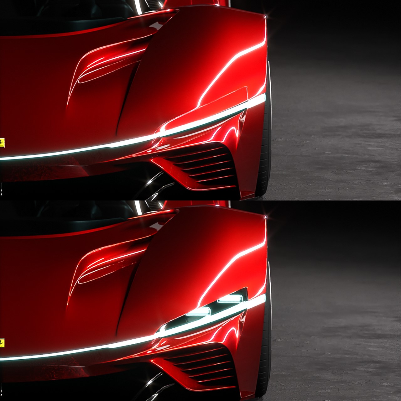 1746824572 553 Decouvrez la Ferrari Testarossa EV le Concept Revolutionnaire qui - plare.