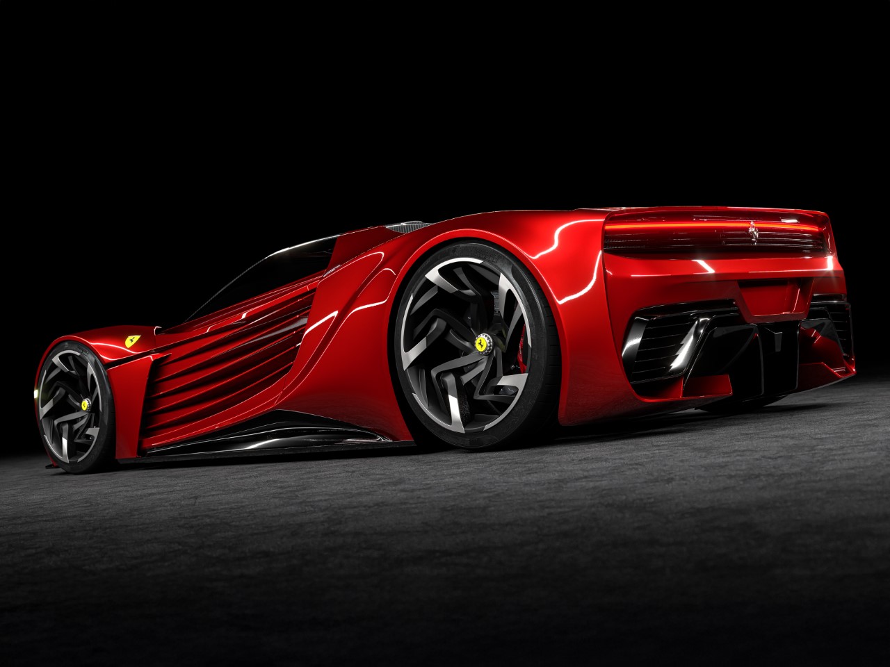 1746824574 729 Decouvrez la Ferrari Testarossa EV le Concept Revolutionnaire qui - plare.