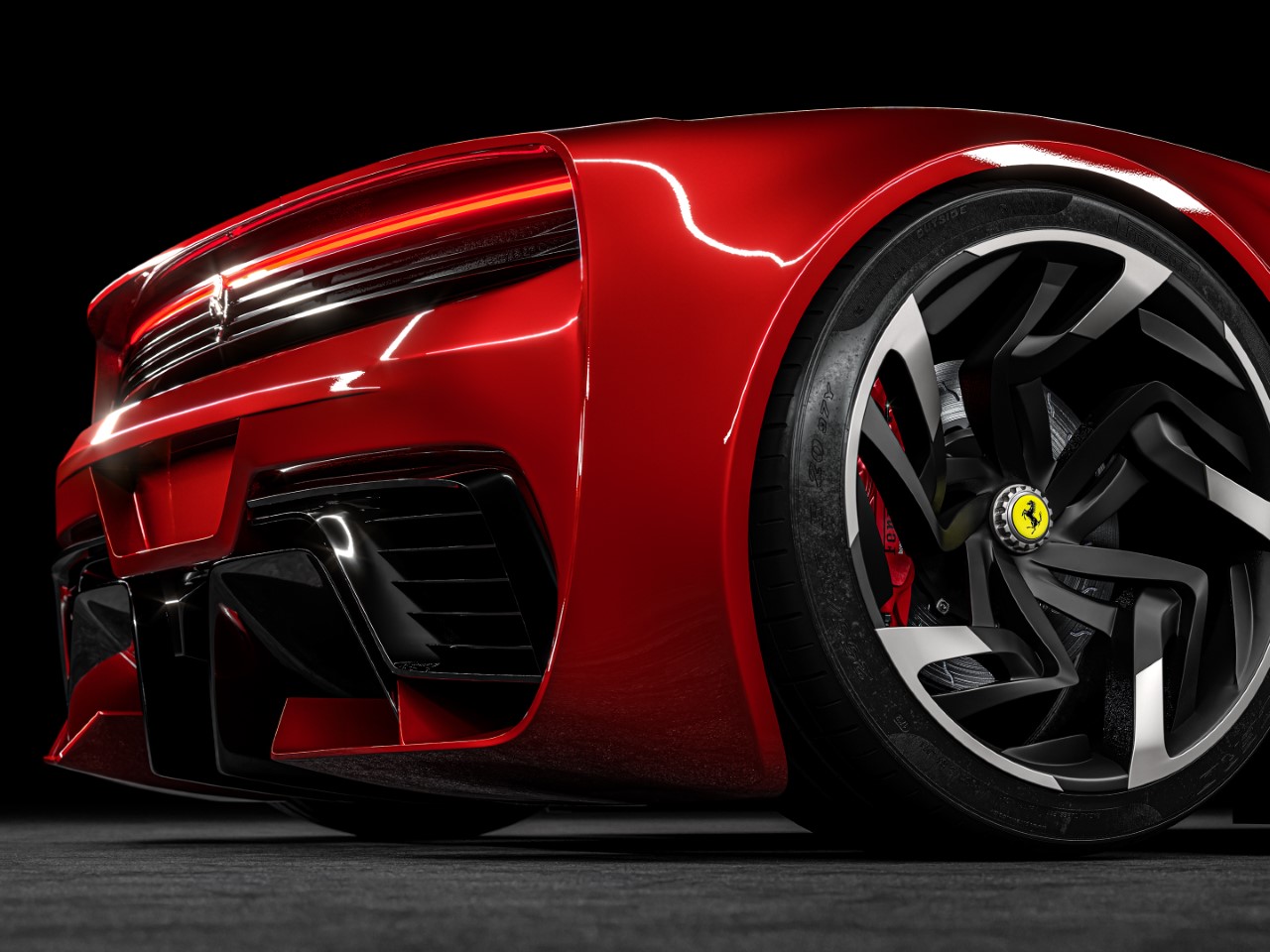 1746824576 345 Decouvrez la Ferrari Testarossa EV le Concept Revolutionnaire qui - plare.