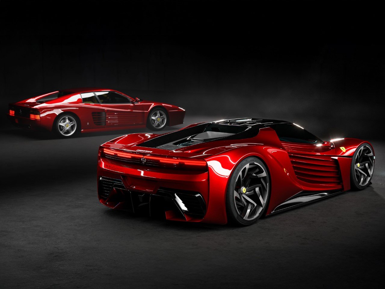 1746824577 196 Decouvrez la Ferrari Testarossa EV le Concept Revolutionnaire qui - plare.