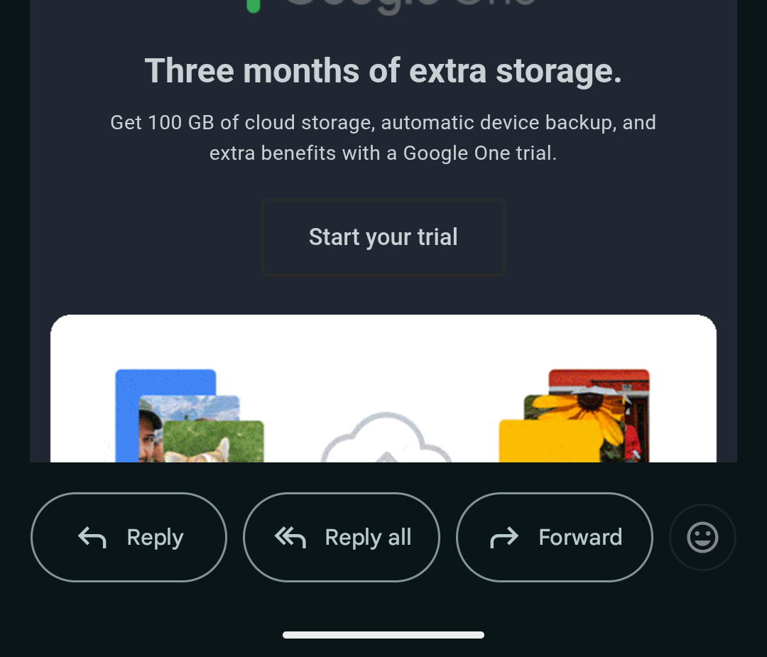 Nouvelle interface de la barre de réponse ancrée