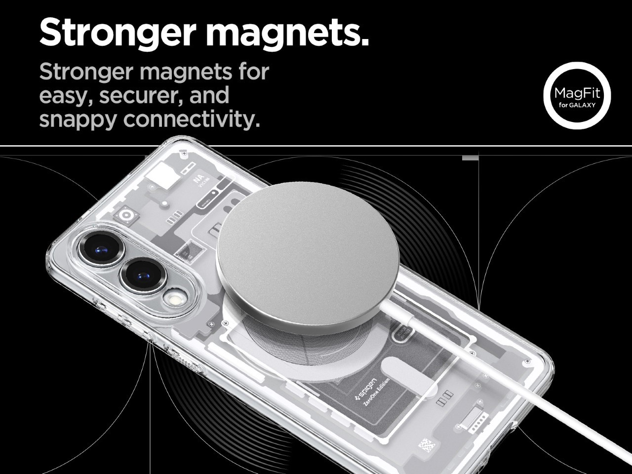 Etui Spigen UltraHybrid ZeroOne pour Galaxy S25 Edge - vue 4