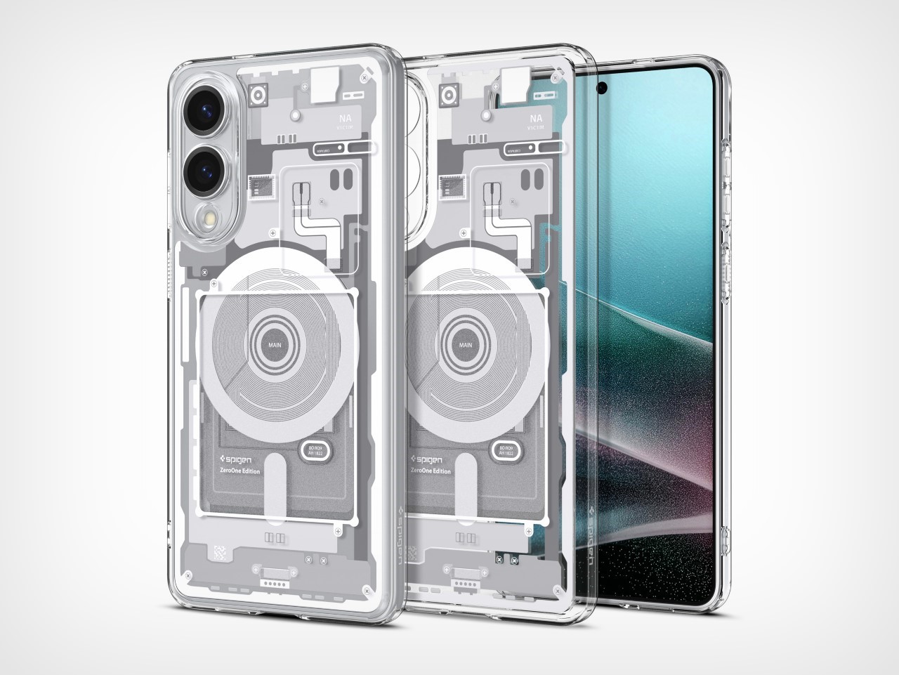 Etui Spigen UltraHybrid ZeroOne pour Galaxy S25 Edge - vue 6