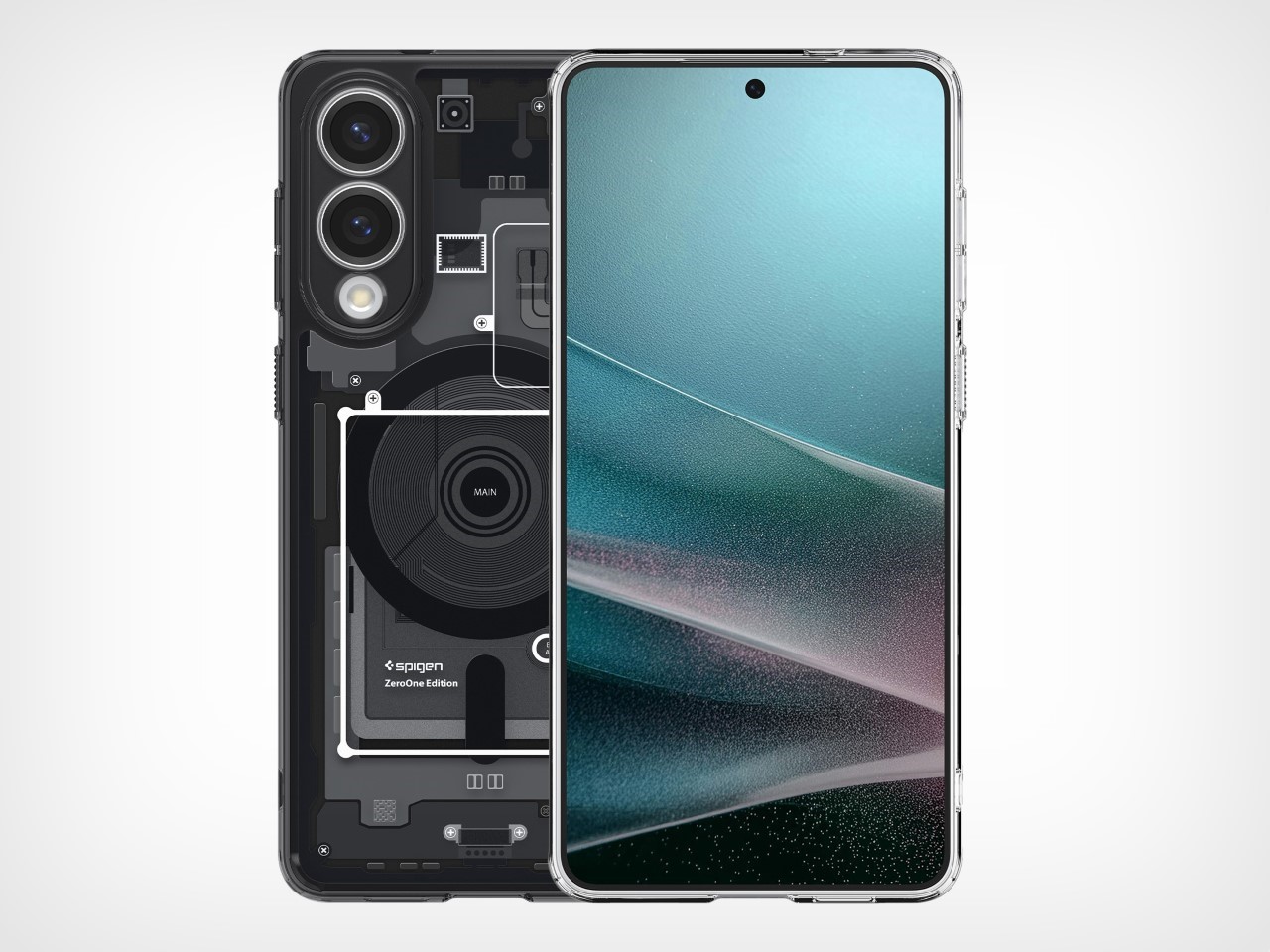 Etui Spigen UltraHybrid ZeroOne pour Galaxy S25 Edge - vue 5