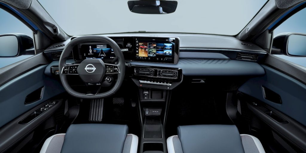 Nissan présente le micra ev audacieux avec un design surprenant et une autonomie impressionnante - plare. Nissan-Micra-EV-interior
