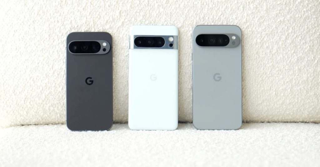 Profitez d'une remise de 170 € sur le Pixel 9 et le Pixel 9 Pro XL