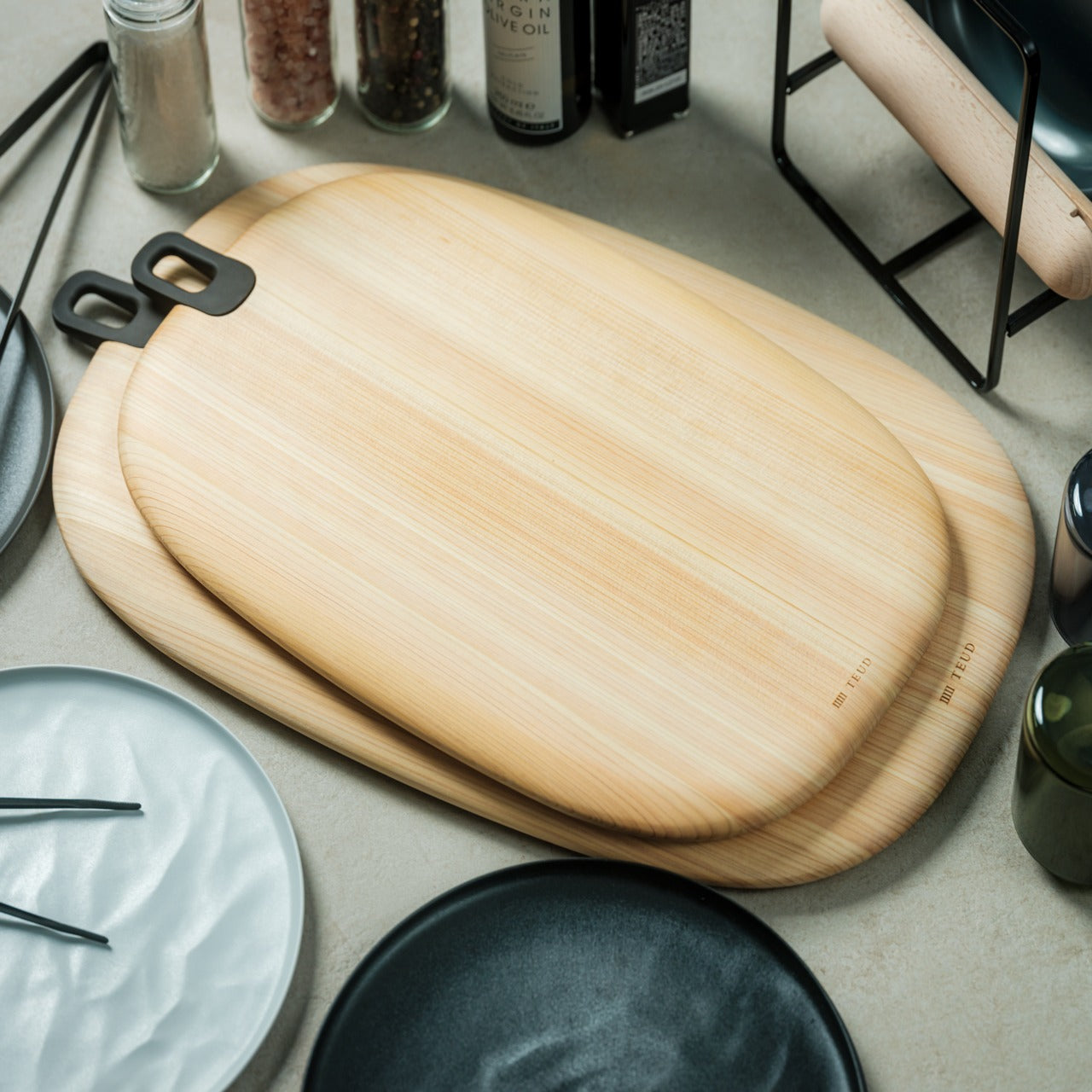 Planche à Découper en Essence de Hinoki
