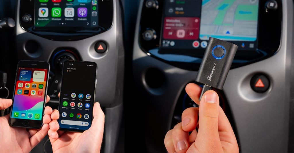 AAWireless TWO+ : Android Auto et CarPlay dès le lancement, connectivité automobile simplifiée