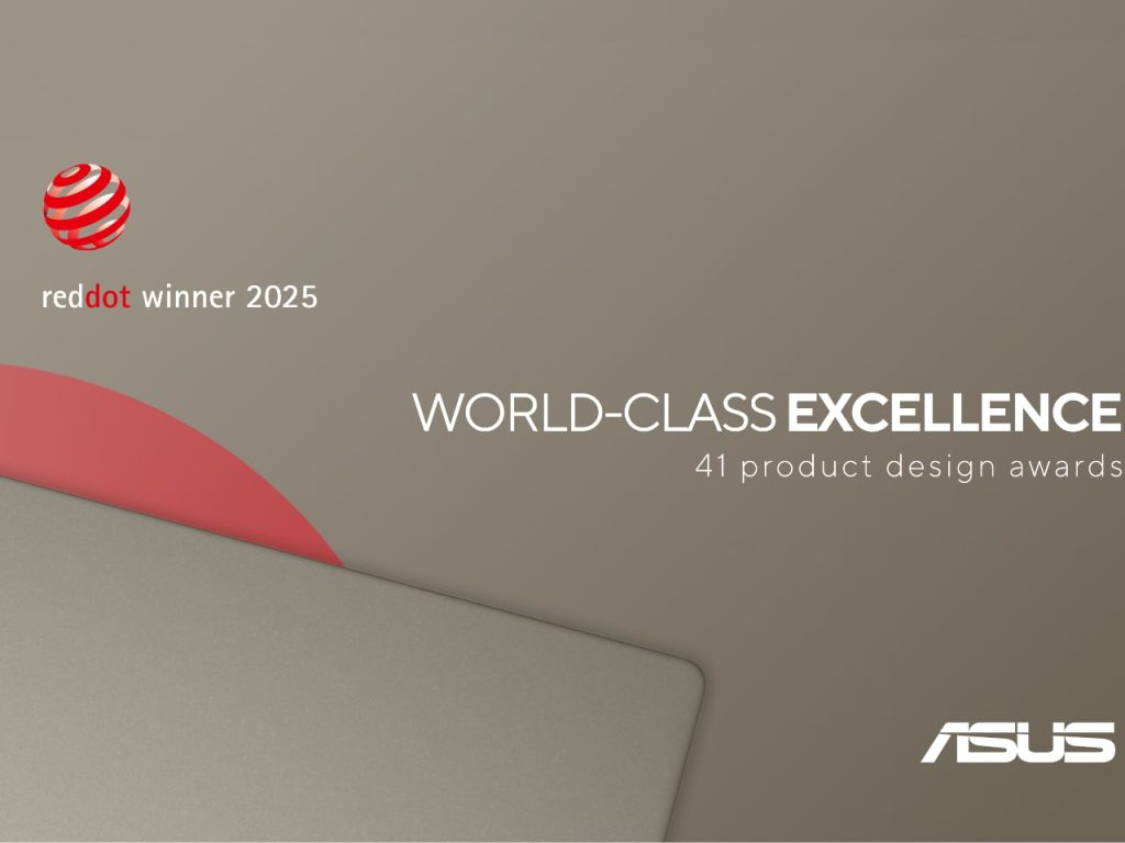 ASUS Brille aux Red Dot Awards avec 41 Victoires Écrasantes dans toutes les Catégories Essentielles !