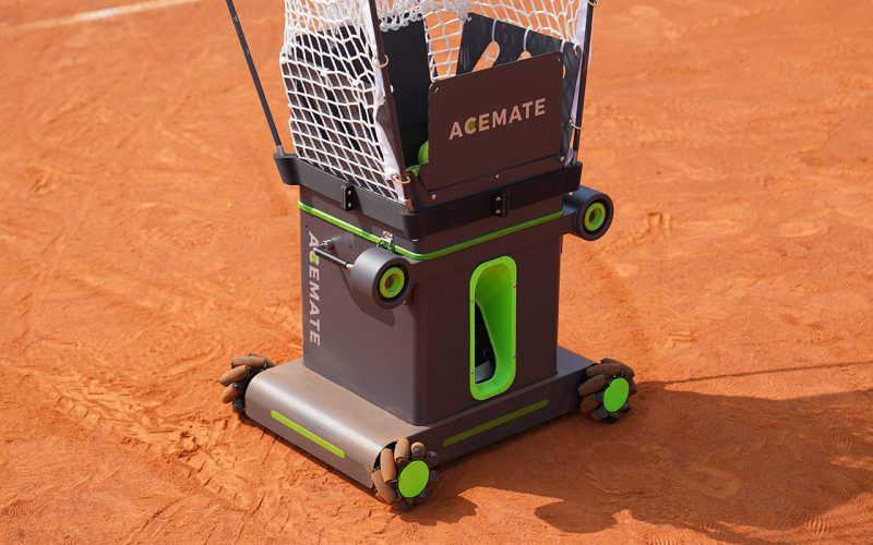Acemate Worlds First Tennis Robot for Real Rally Play hero - plare.