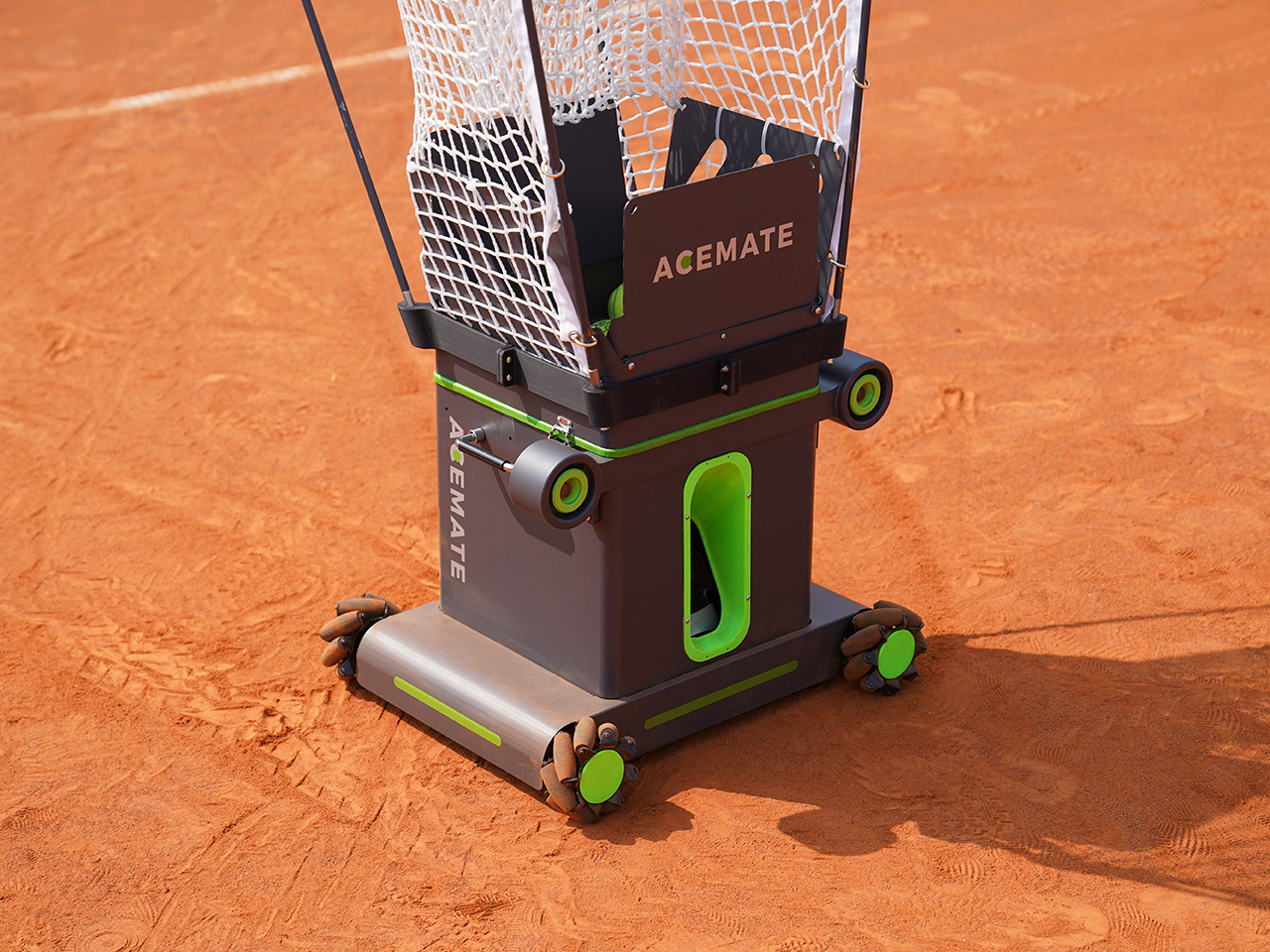 Acemate Worlds First Tennis Robot for Real Rally Play hero - plare.