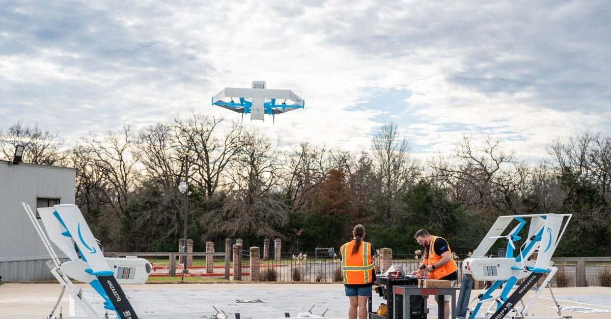 Amazon : des drones de livraison s'écrasent en confondant la pluie avec le sol